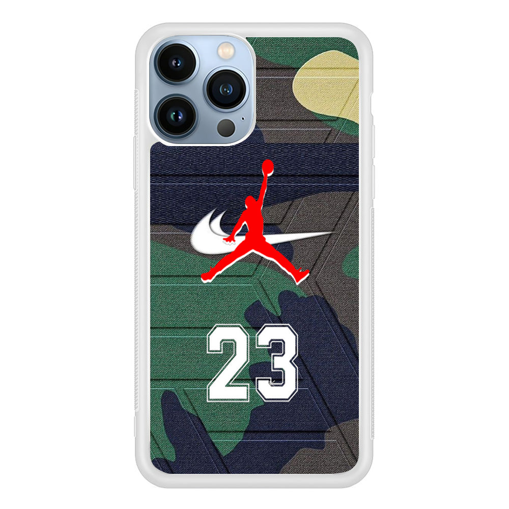 Jordan Nike Panzer Camo iPhone 13 Pro Max Case