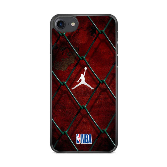 Jordan Red Fence iPhone 8 Case