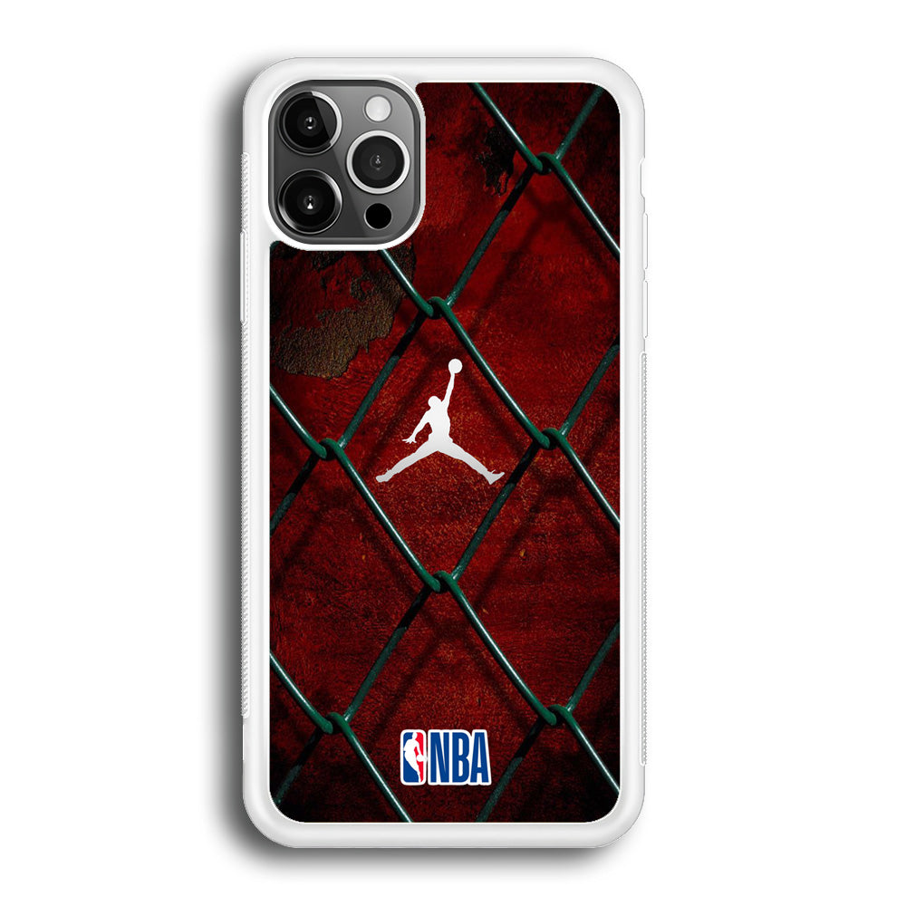 Jordan Red Fence iPhone 12 Pro Max Case