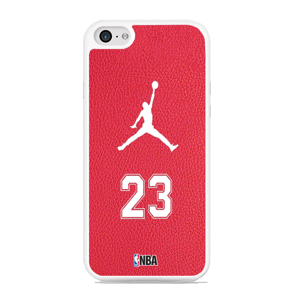Jordan Red Leather Motif iPhone 6 Plus | 6s Plus Case