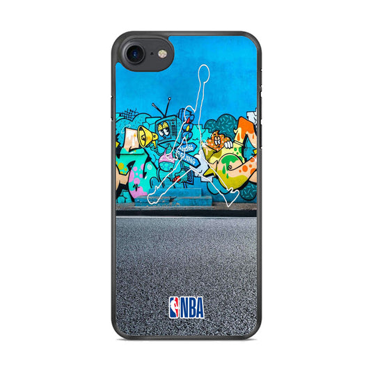 Jordan Street Paint NBA iPhone 8 Case