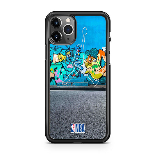 Jordan Street Paint NBA iPhone 11 Pro Case