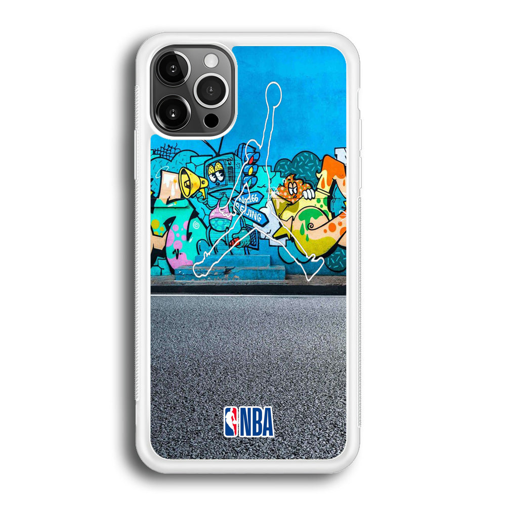 Jordan Street Paint NBA iPhone 12 Pro Max Case