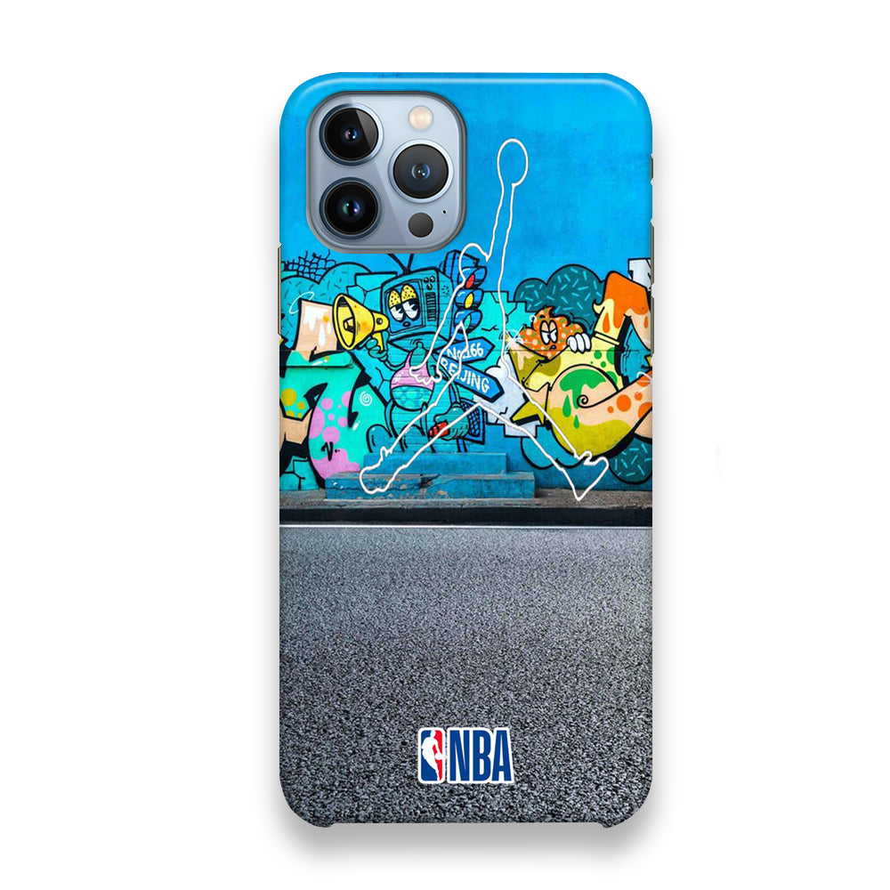 Jordan Street Paint NBA iPhone 13 Pro Case