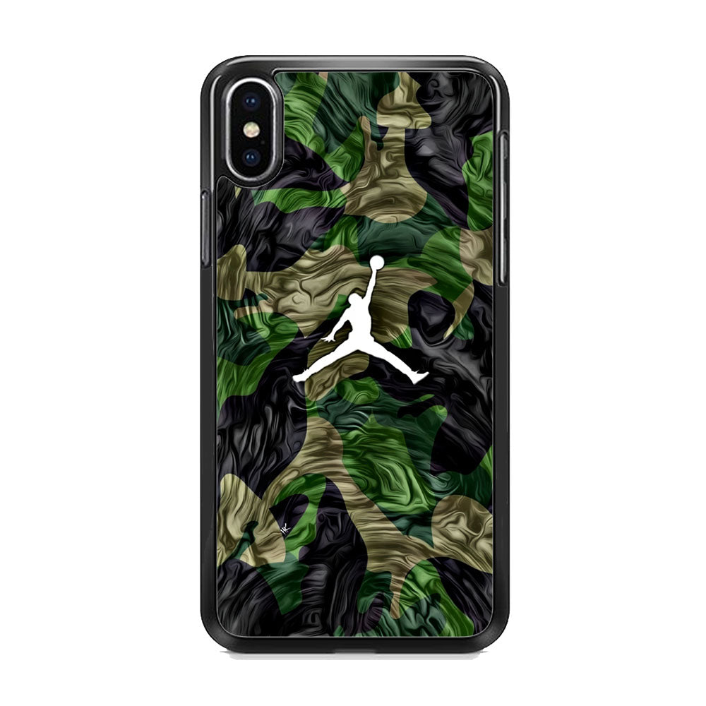 Jordan Summer Flag Camo iPhone X Case