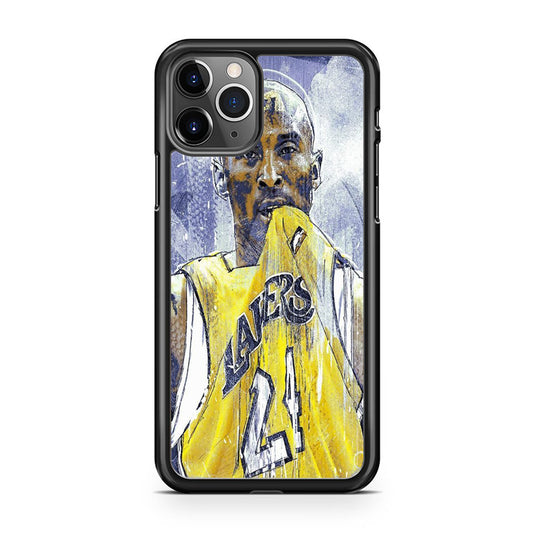 Kobe Bryant Legend Painting iPhone 11 Pro Case