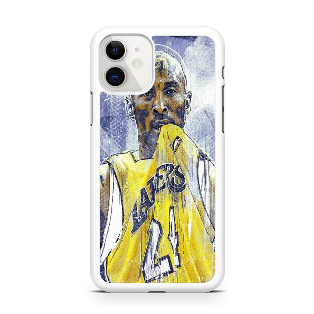 Kobe Bryant Legend Painting iPhone 11 Case