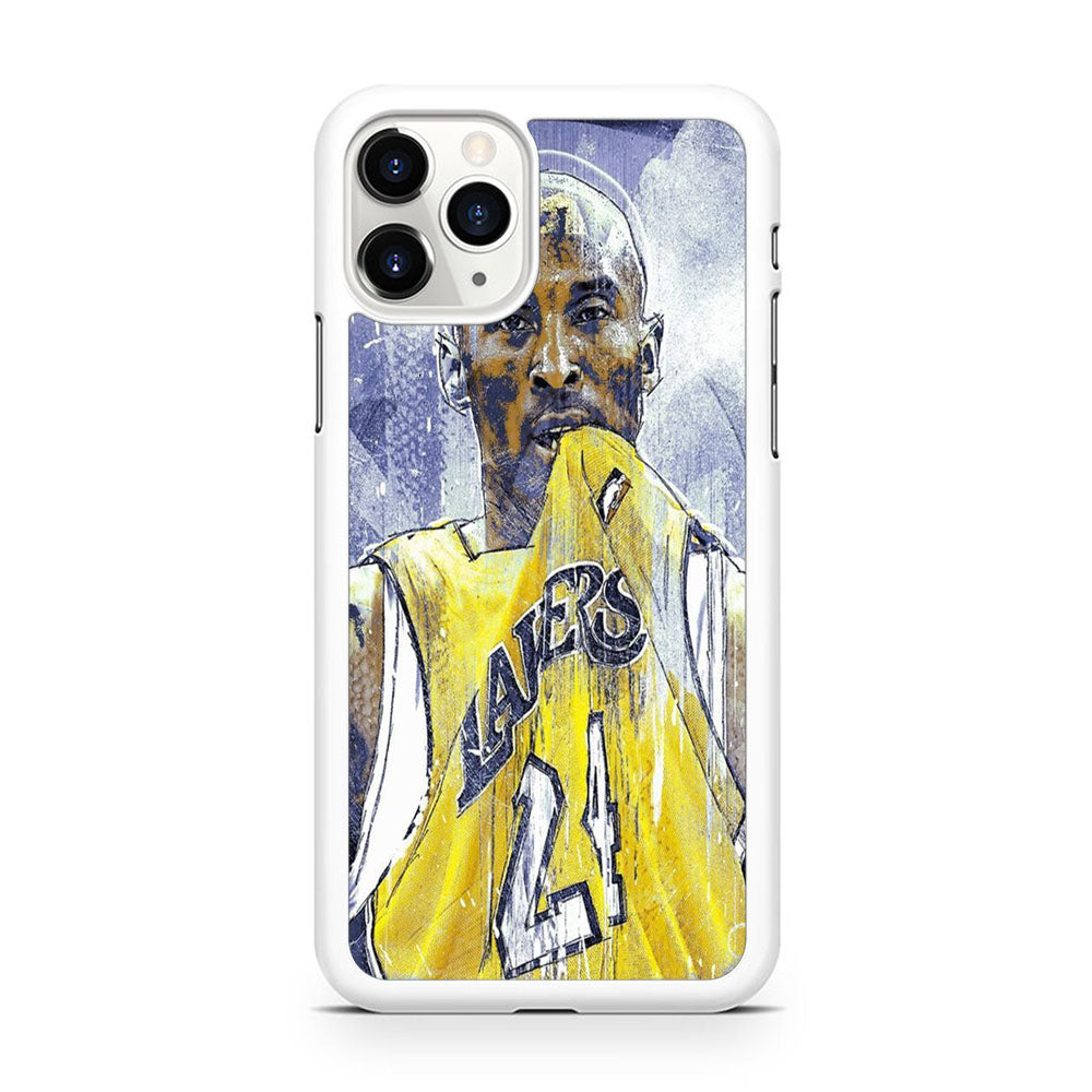 Kobe Bryant Legend Painting iPhone 11 Pro Case