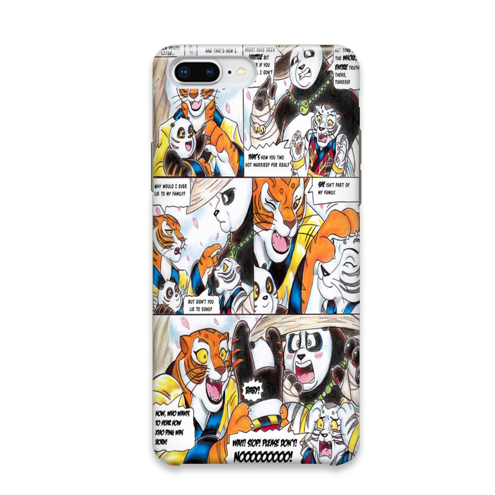 Kungfu Panda Comics Funny iPhone 7 Plus Case