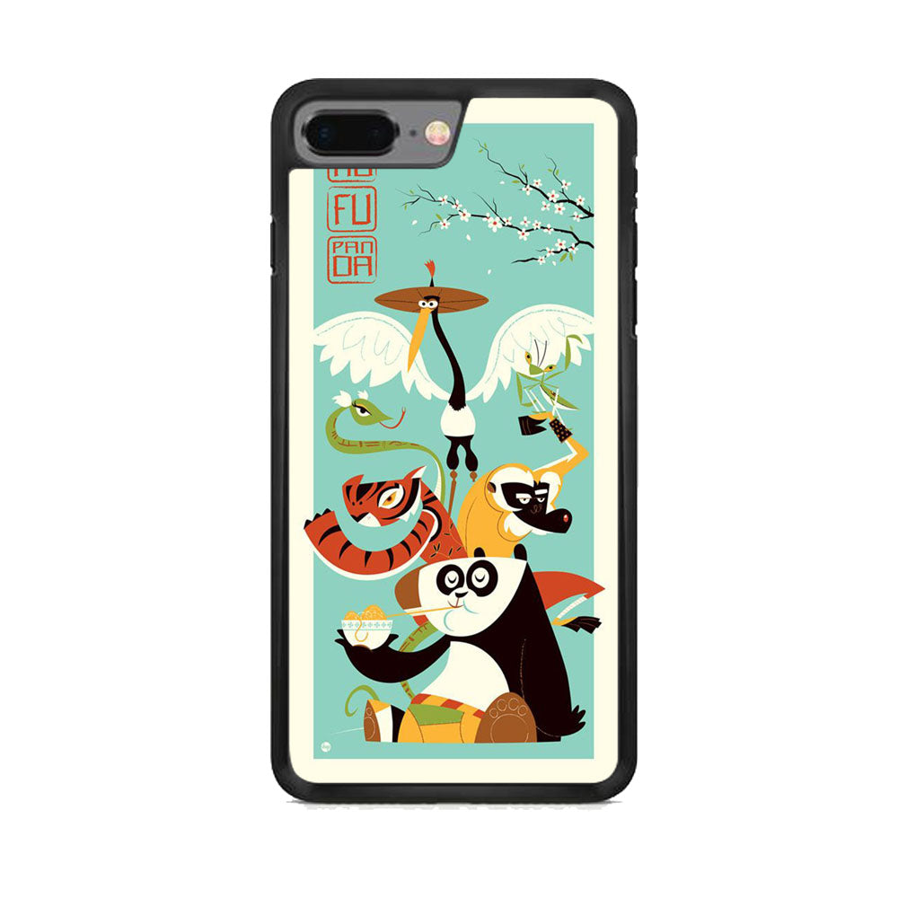 Kungfu Panda Team iPhone 7 Plus Case