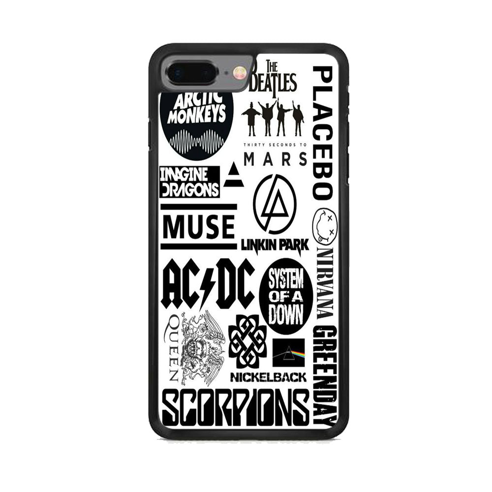 Legend Music Genre Wall iPhone 7 Plus Case