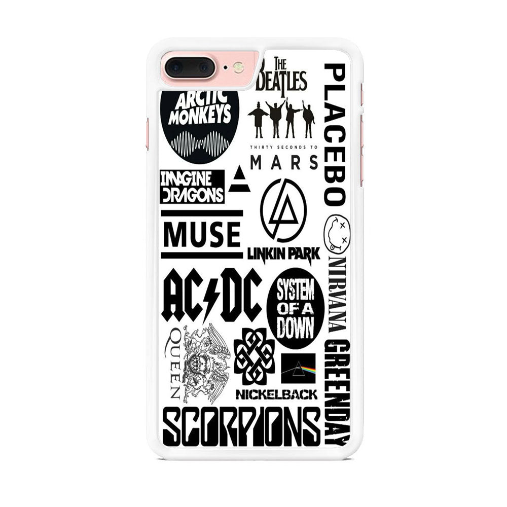 Legend Music Genre Wall iPhone 7 Plus Case