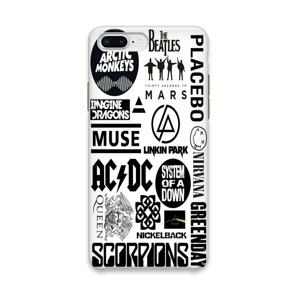 Legend Music Genre Wall iPhone 7 Plus Case