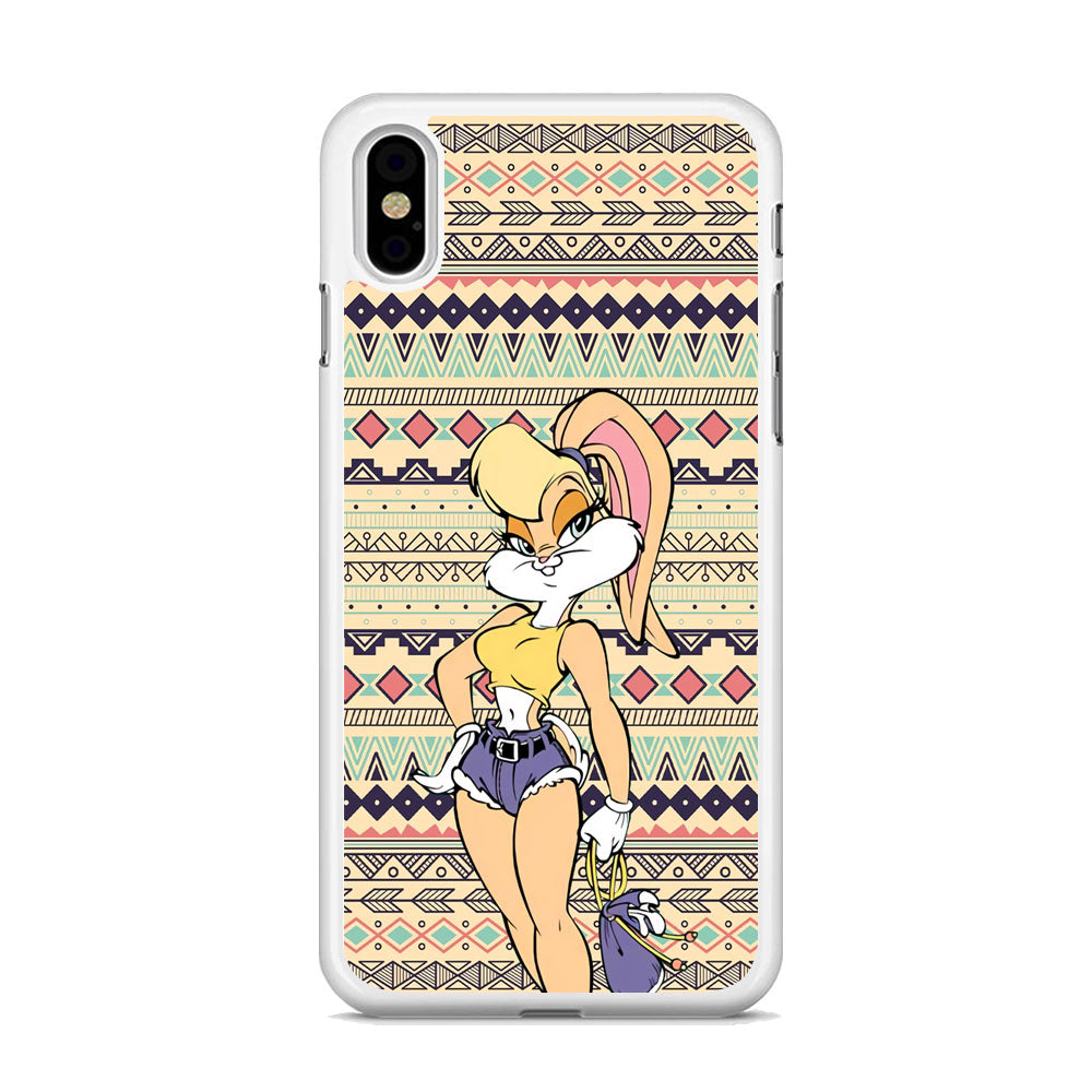 Lola Bunny at Art Style iPhone Xs Case