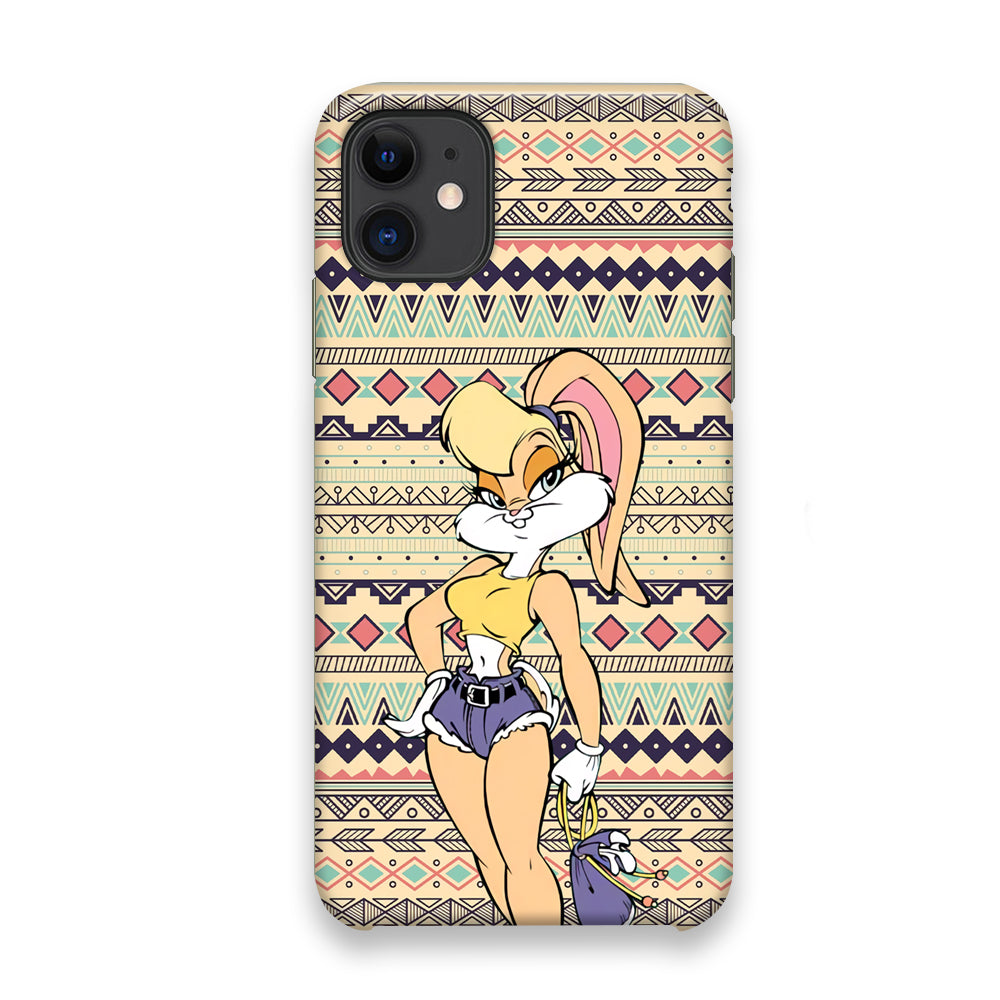Lola Bunny at Art Style iPhone 11 Case
