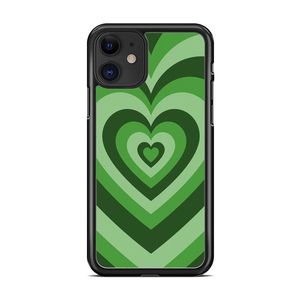 Love Wave Green iPhone 11 Case