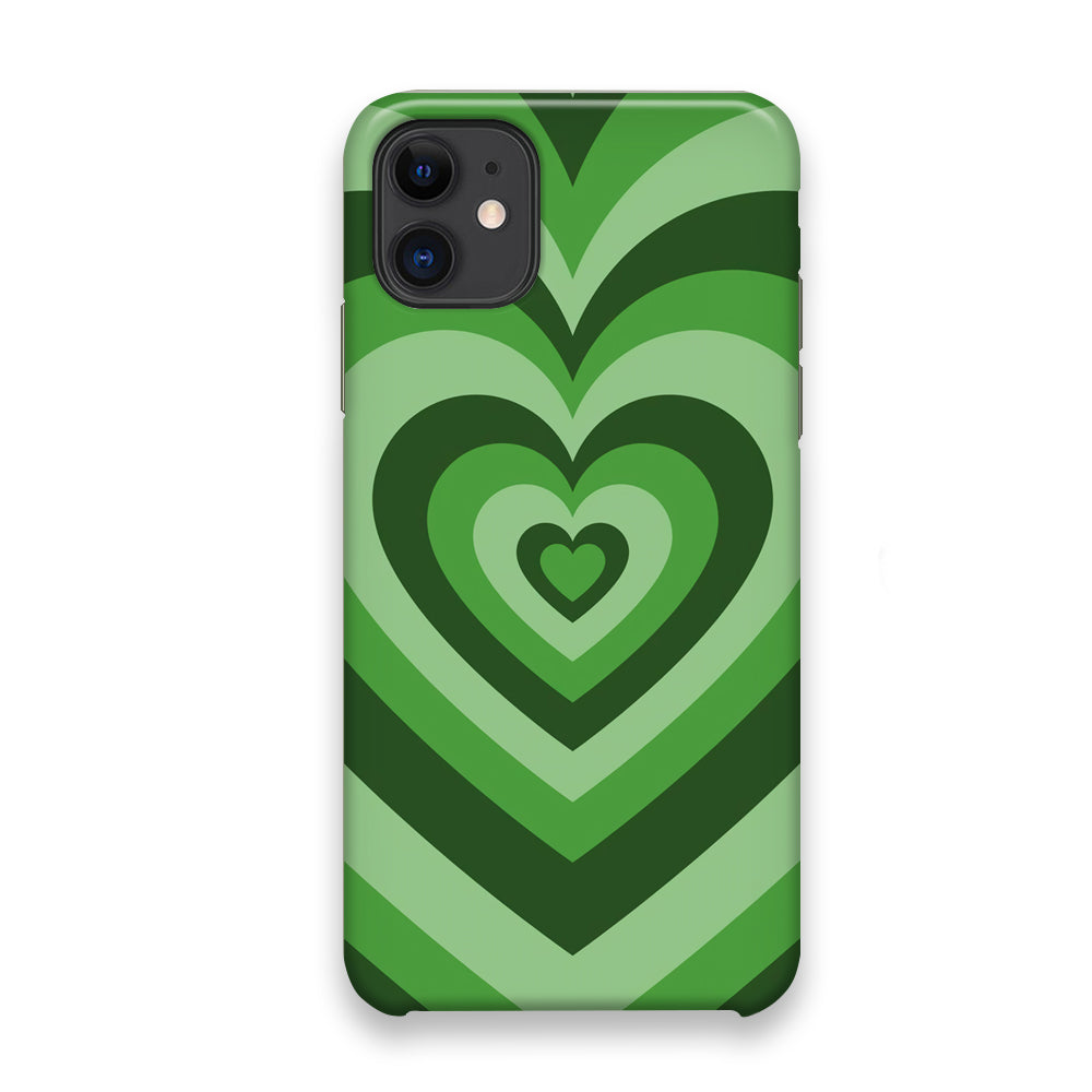 Love Wave Green iPhone 11 Case