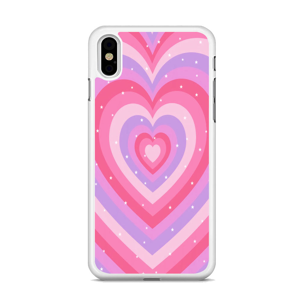 Love Wave Pink iPhone Xs Case