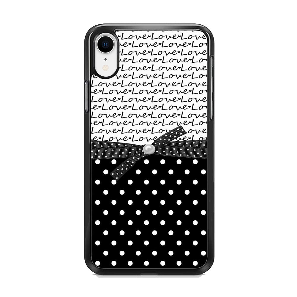 Love in Word iPhone XR Case - milcasestore