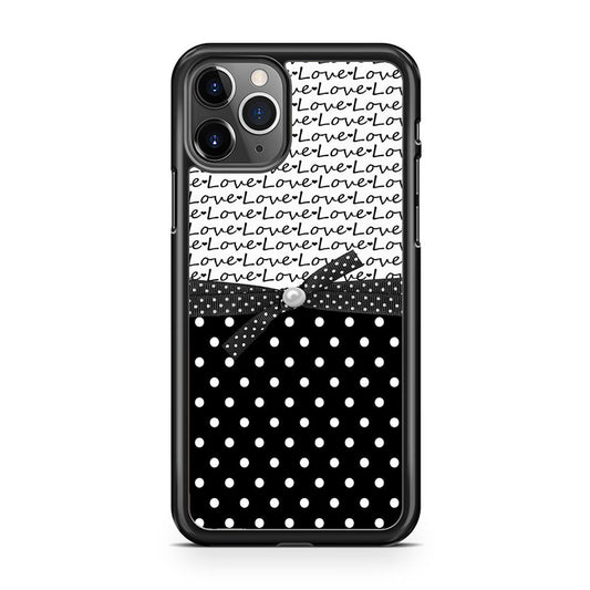 Love in Word iPhone 11 Pro Case
