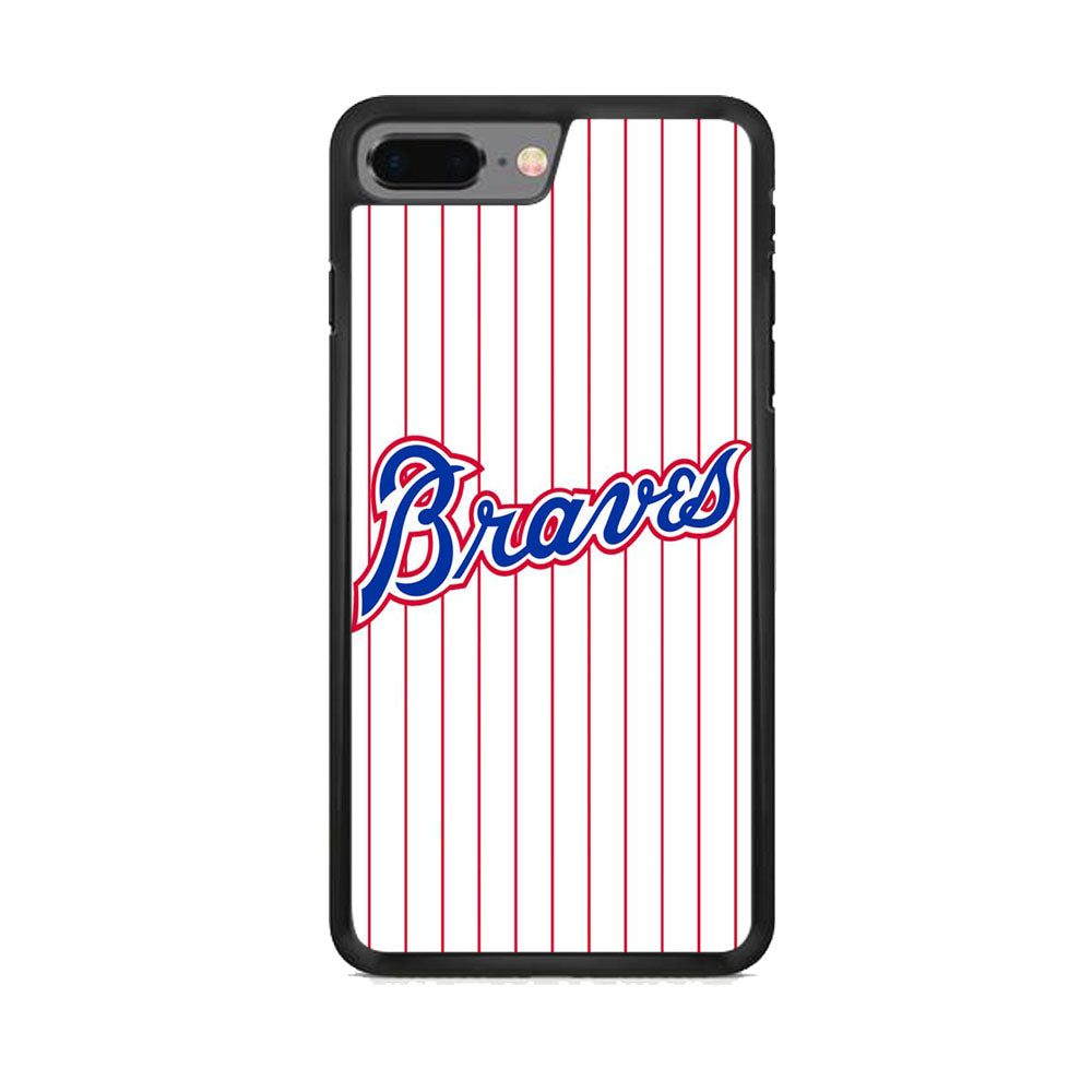 MLB Atlanta Braves Motif iPhone 7 Plus Case