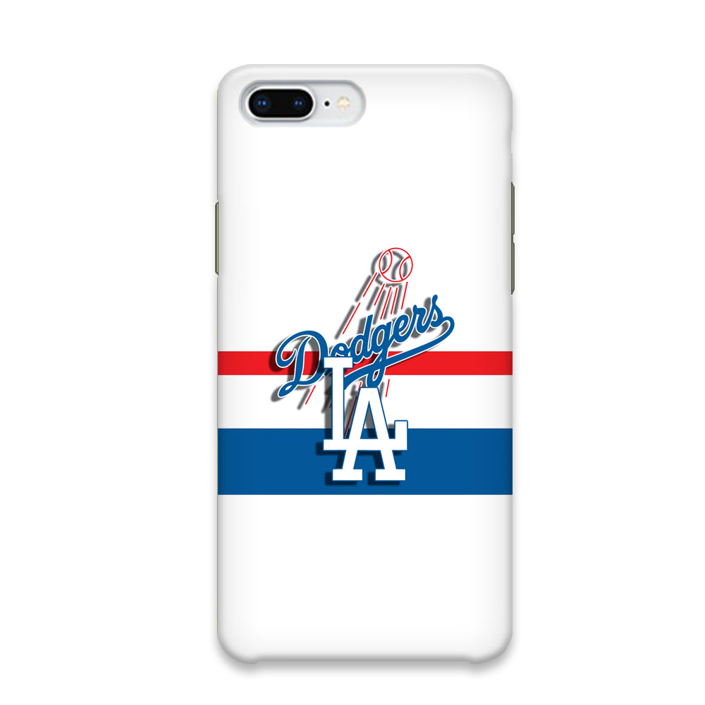 MLB Los Angeles Dodgers White Jersey iPhone 7 Plus Case
