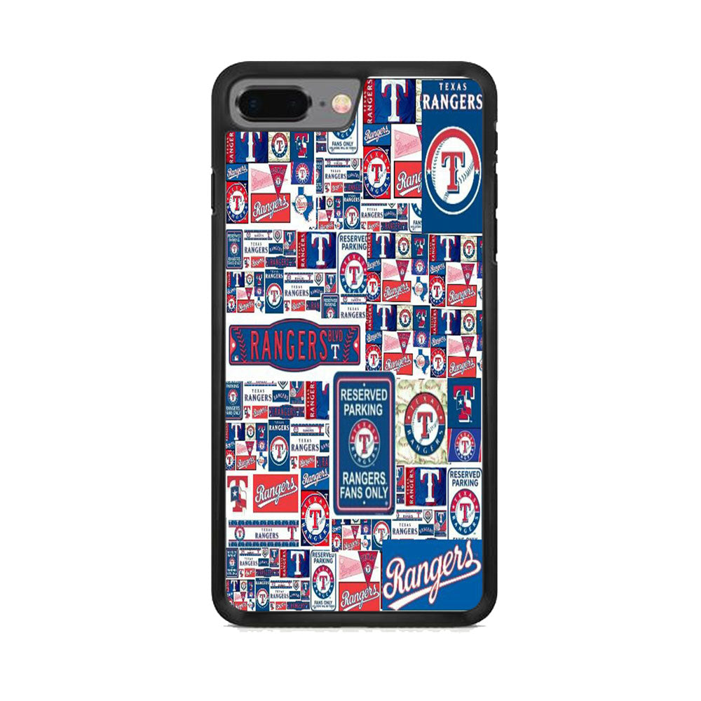 MLB Texas Rangers Fanart Wall iPhone 7 Plus Case