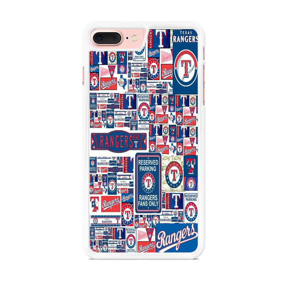 MLB Texas Rangers Fanart Wall iPhone 7 Plus Case