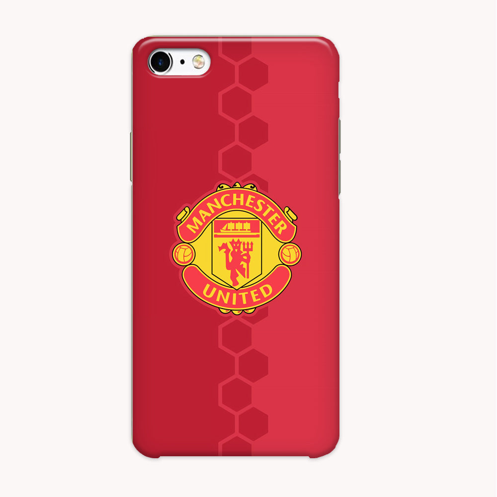 Man. United Red Hexagon and Emblem iPhone 6 | 6s Case