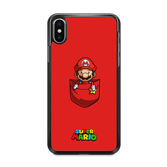 Mario Bros Pocket Kit iPhone Xs Case
