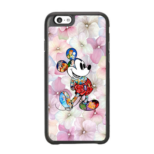 Mickey Colored on Flower iPhone 6 | 6s Case