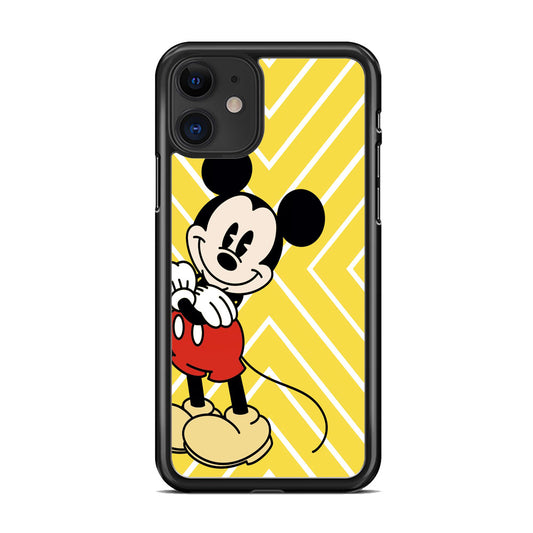 Mickey Mouse Gentlemen Posture iPhone 11 Case