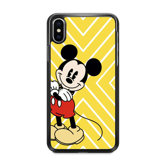 Mickey Mouse Gentlemen Posture iPhone Xs Case