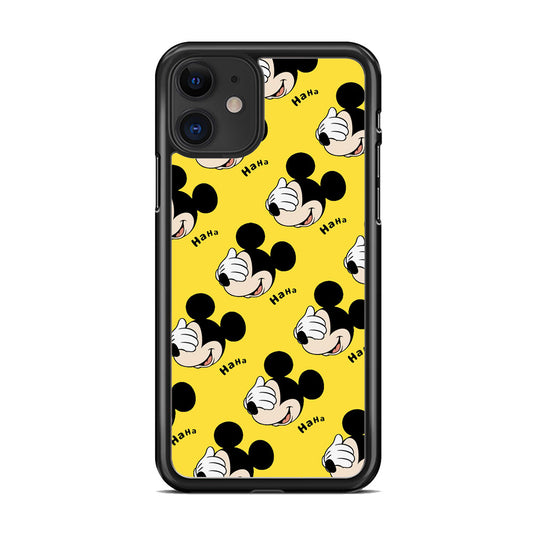 Mickey Mouse Hide From You iPhone 11 Case