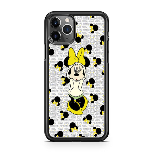 Mickey Mouse Minnie in Hoodie iPhone 11 Pro Case