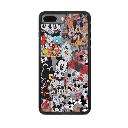 Mickey Mouse Plaid Wall iPhone 7 Plus Case