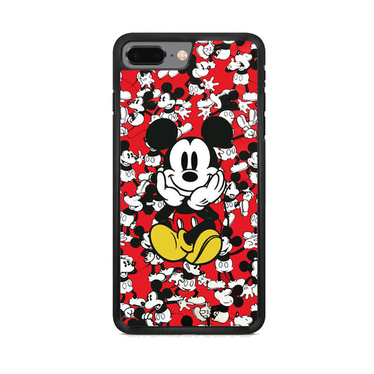 Mickey Red Cute iPhone 7 Plus Case