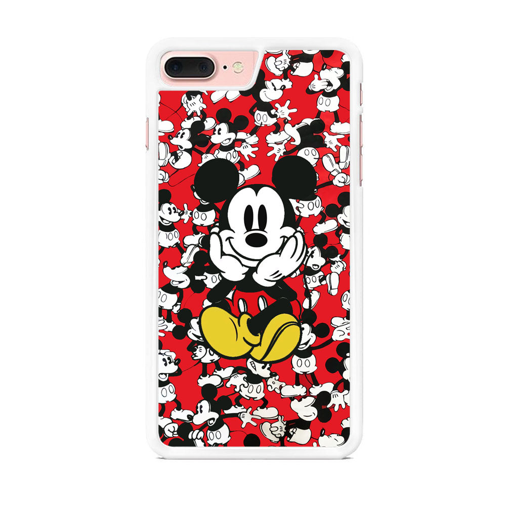 Mickey Red Cute iPhone 7 Plus Case