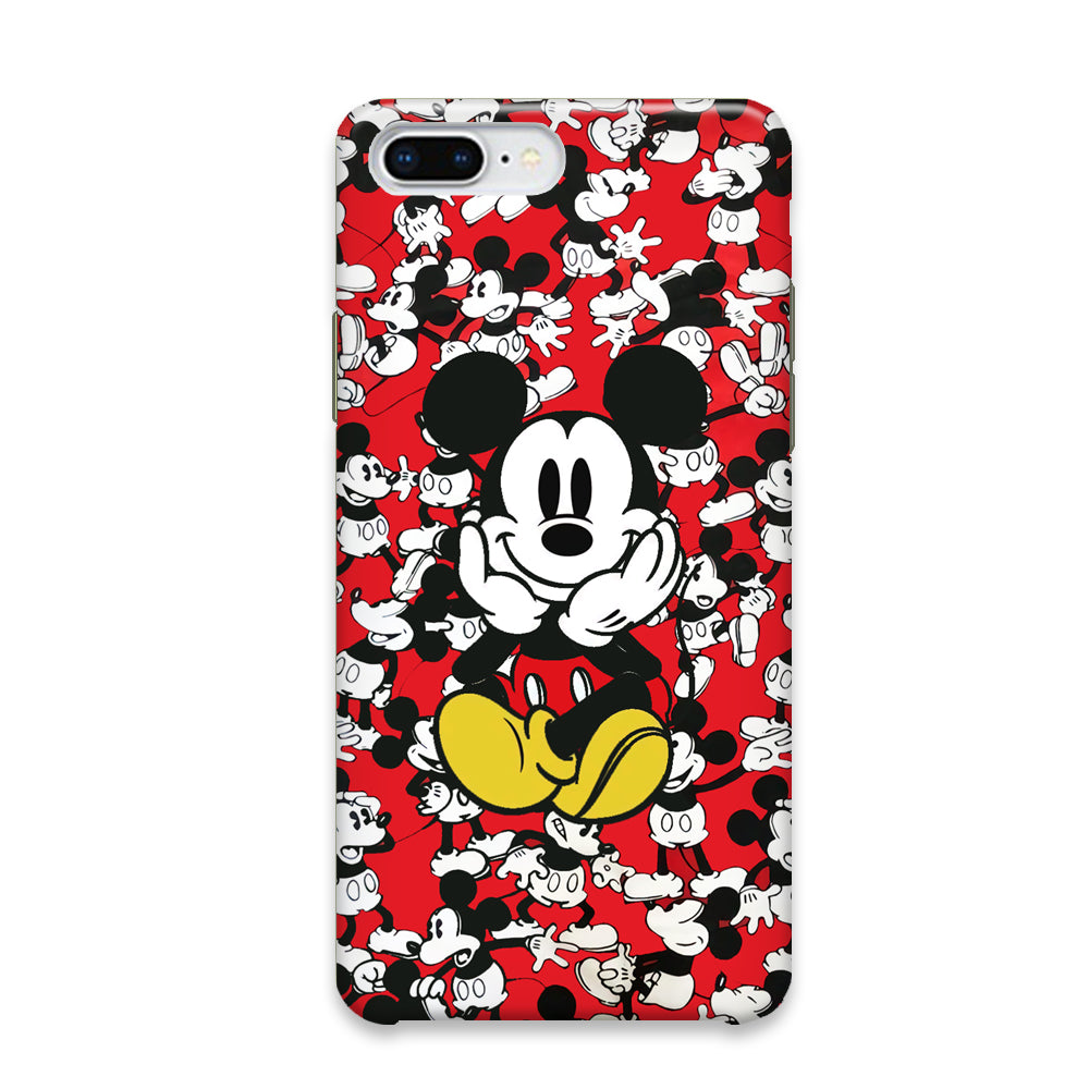 Mickey Red Cute iPhone 7 Plus Case