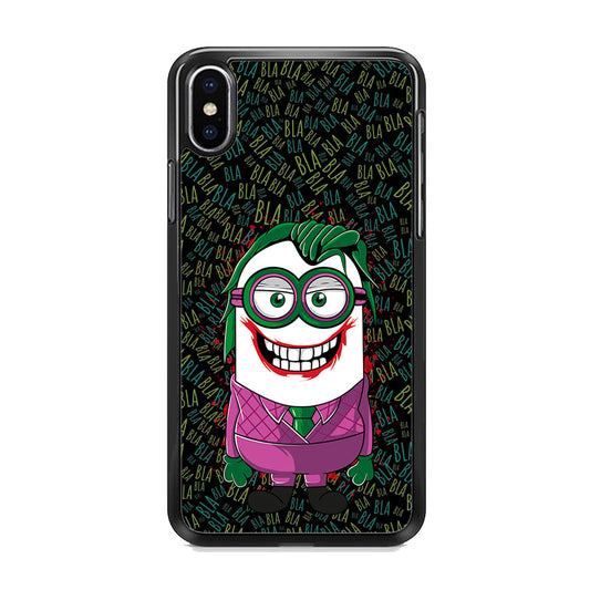 Minion Joker Costum iPhone Xs Case
