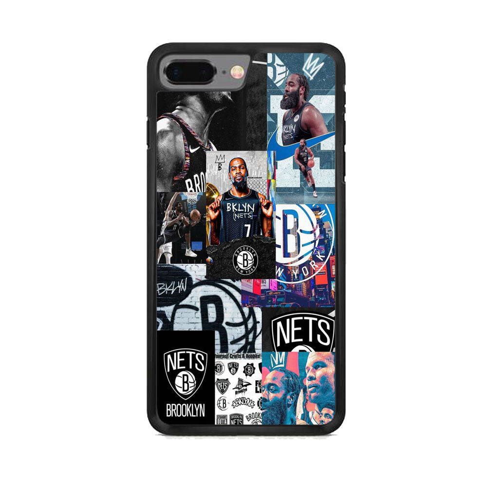 NBA Brooklyn Star Collage iPhone 7 Plus Case