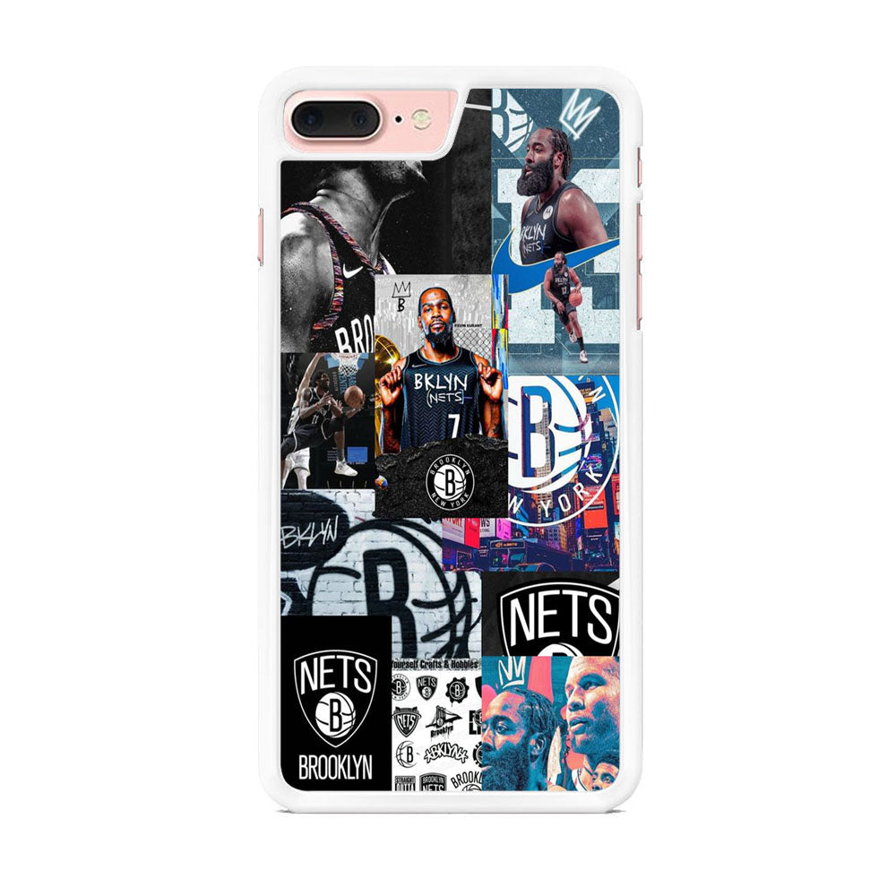 NBA Brooklyn Star Collage iPhone 7 Plus Case