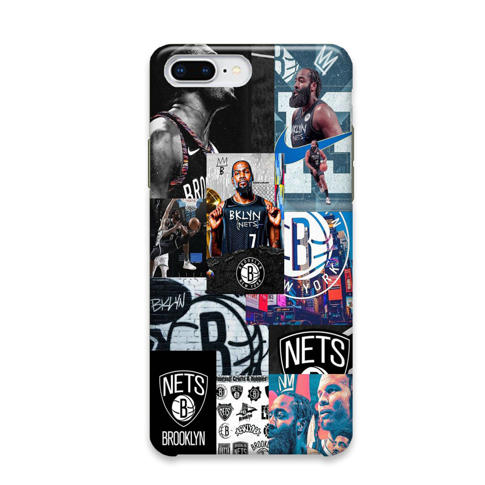 NBA Brooklyn Star Collage iPhone 7 Plus Case