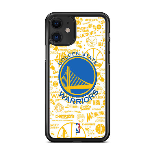 NBA Golden State Collage of Supremation iPhone 11 Case
