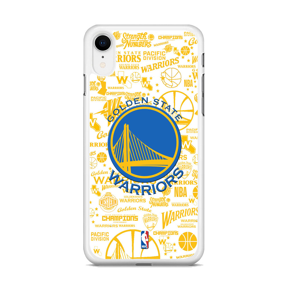 NBA Golden State Collage of Supremation iPhone XR Case