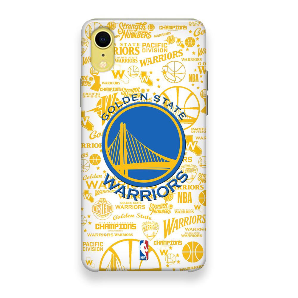 NBA Golden State Collage of Supremation iPhone XR Case
