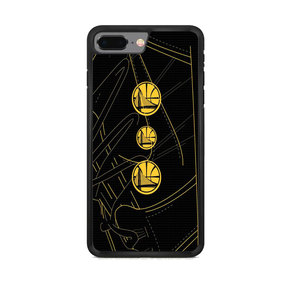 NBA Golden State Warriors Sneakers iPhone 7 Plus Case