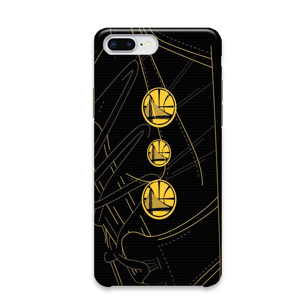 NBA Golden State Warriors Sneakers iPhone 7 Plus Case