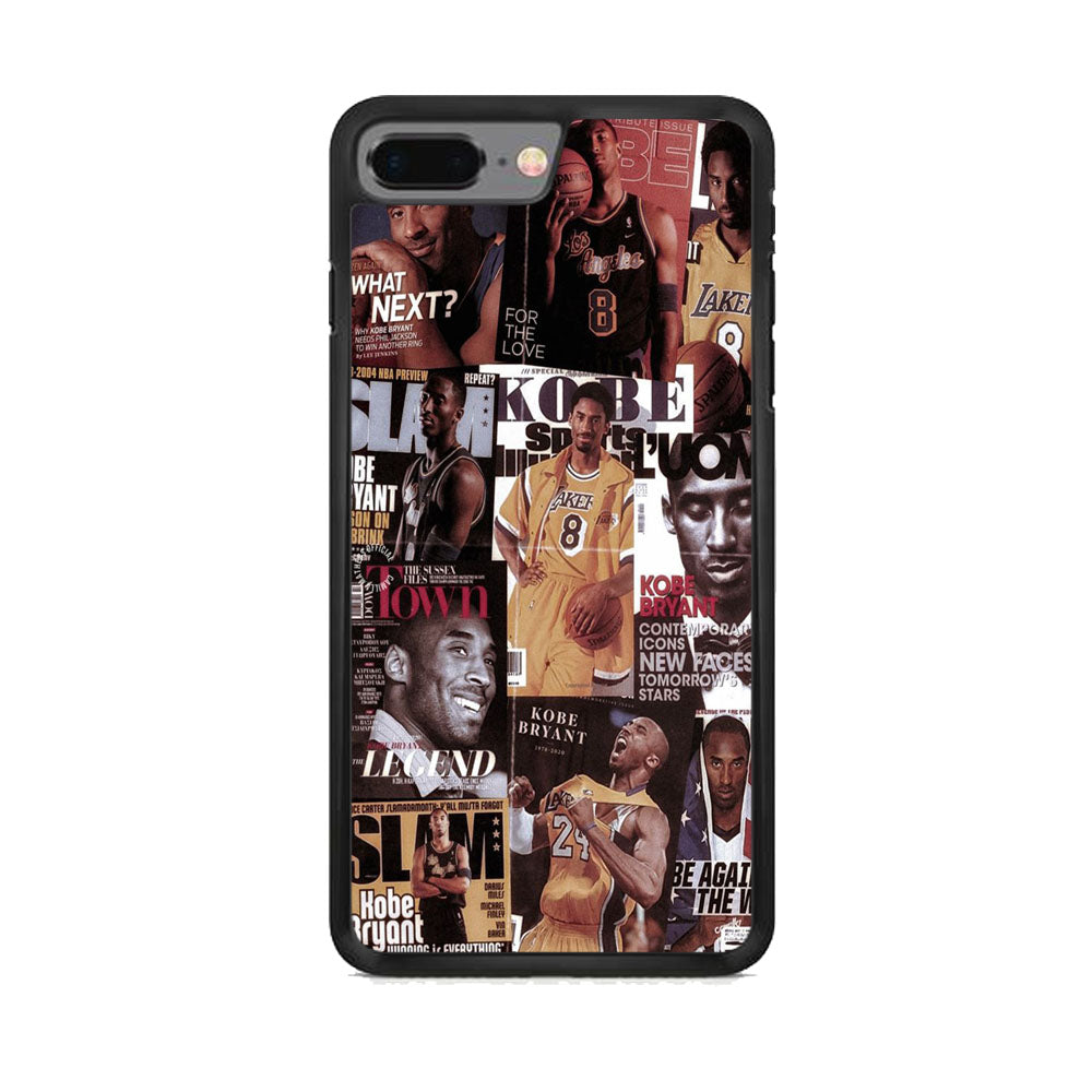 NBA Kobe Bryant Magazine Collection iPhone 7 Plus Case