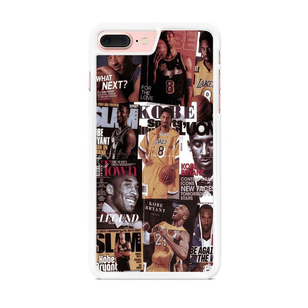 NBA Kobe Bryant Magazine Collection iPhone 7 Plus Case